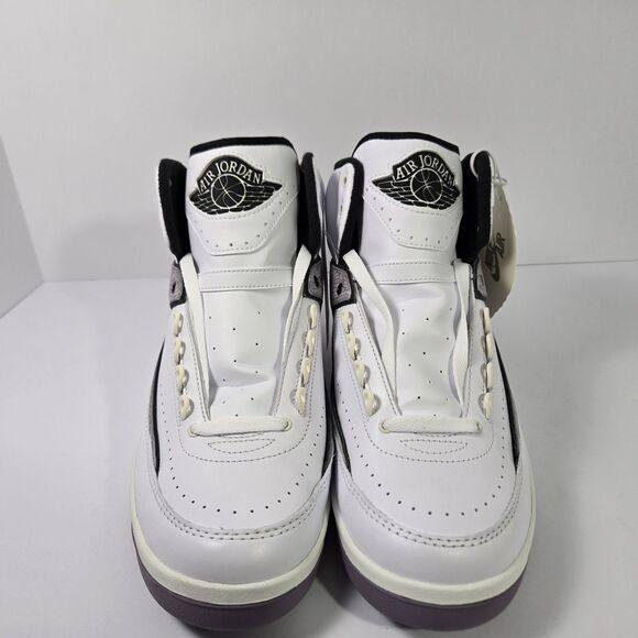 Nike Air Jordan 2 Retro White Python Sneakers OG DR8884-102 Mens 10.5 - Picture 2 of 8